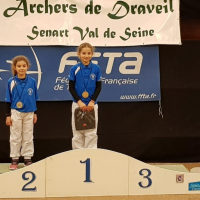 Charlène et Justine CASANOVA - Podium